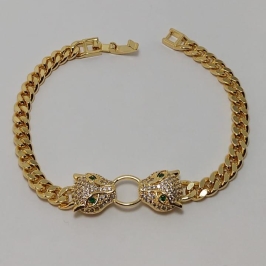 PULSEIRA TRIGRE FACE A FACE CRAVEJADO
