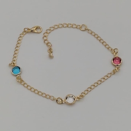 PULSEIRA PEDRAS COLORS