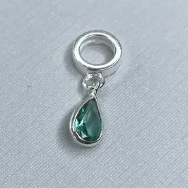 BERLOQUE GOTA ZIRCONIA TURMALINA