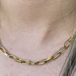 CHOKER ELO OVAL GROSSO