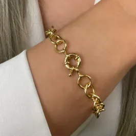PULSEIRA ELO LISO GRANDE