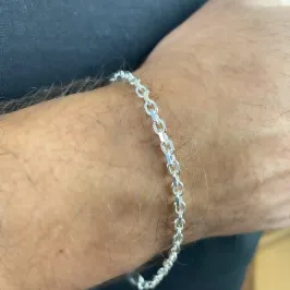 PULSEIRA PRATA CARTIER FIO 100