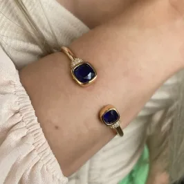 BRACELETE PEDRA FUSION AZUL BIC
