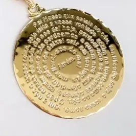 PINGENTE  MANDALA PAI NOSSO GRANDE