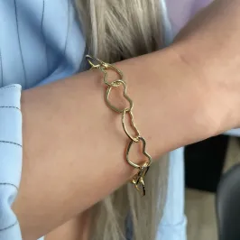 PULSEIRA CORAÇÃO VAZADO GRANDE