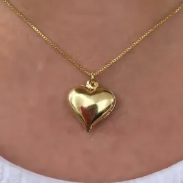 GARAGNTILHA CORAÇÃO LISO