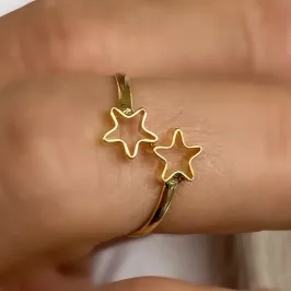 ANEL FALANGE ESTRELA VAZADA