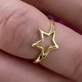 ANEL FALANGE ESTRELA VAZADA