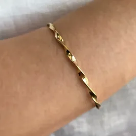 BRACELETE FIO TORCIDO LISO
