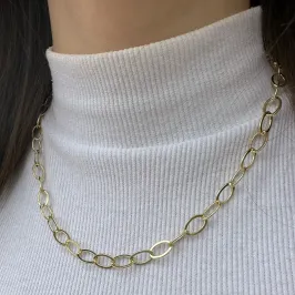 GARGANTILHA ELO OVAL