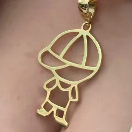 PINGENTE MENINO GRANDE