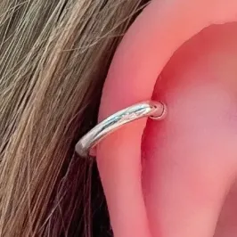 PIERCING PRATA FAKE PANDORA INSPIRAÇÃO