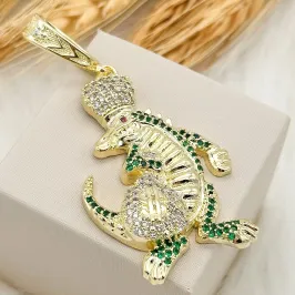PINGENTE LACOSE CRAVEJADO INSPIRAÇÃO