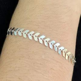 PULSEIRA PRATA FLECHINHAS