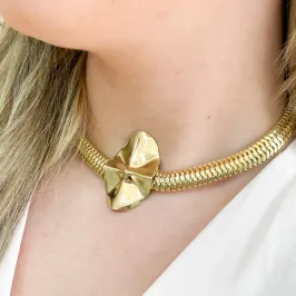 CHOKER ESTEIRA ORGÂNICO
