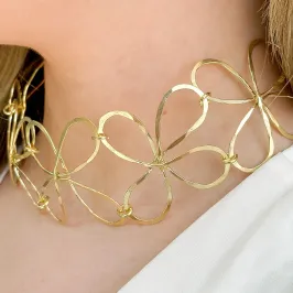 CHOKER FLOR VAZADA
