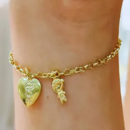 PULSEIRA CORAÇÃO MENINO