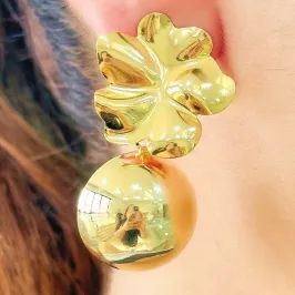 BRINCO FLOR COM ESFERA