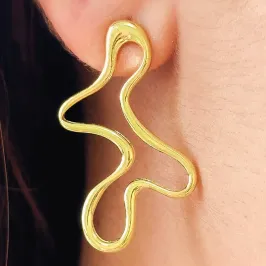 BRINCO VAZADO ORGANICO