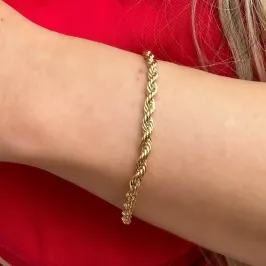 PULSEIRA CORDÃO BAIANO 4MM