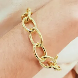 PULSEIRA ELO OVAL GRANDE