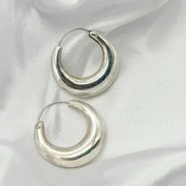 BRINCO PRATA ARGOLA LUA