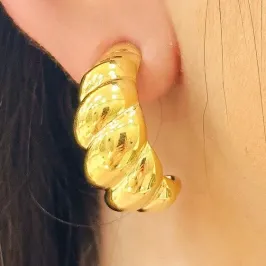 BRINCO MEIA ARGOLA CARACOL