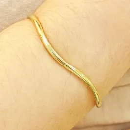 BRACELETE LISO ONDULADO