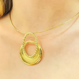 CHOKER AROS LISOS