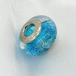 BERLOQUE PRATA MURANO AZUL