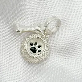 BERLOQUE PRATA POTE E OSSO