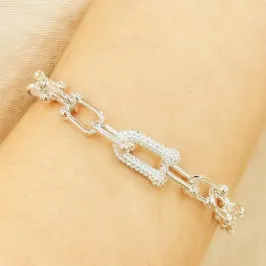 PULSEIRA PRATA ELOS TIFFANY