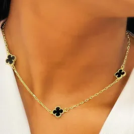 CHOKER ALHAMBRA VAN CLEEF PRETO