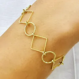 PULSEIRA ELO QUADRADO E ESFERA
