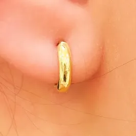 BRINCO ARGOLA LISA PEQUENA