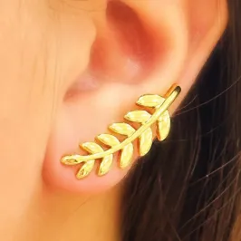 BRINCO EAR CUFF FOLHAS