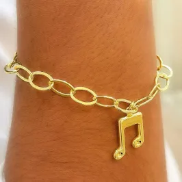 PULSEIRA  ELO OVAL NOTA MUSICAL