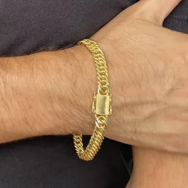 PULSEIRA GRUMET DUPLA OCA FECHO GAVETA 8,5MM