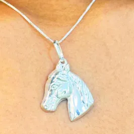 GARGANTILHA PRATA CAVALO