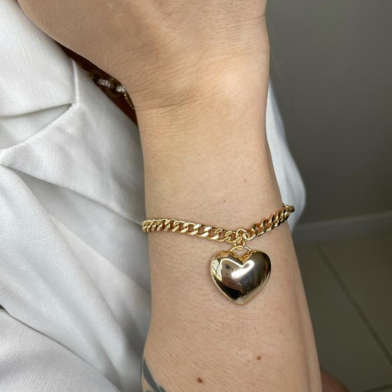 PULSEIRA CORAÇÃO LISO