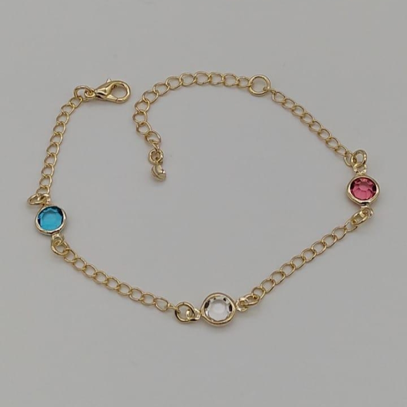 PULSEIRA PEDRAS COLORS
