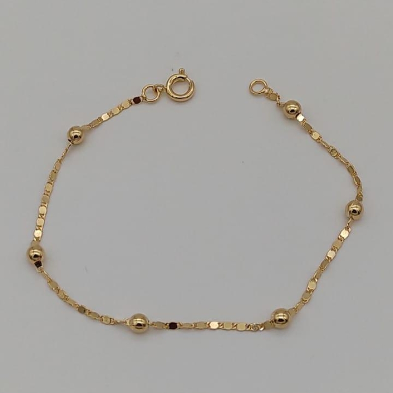 PULSEIRA TRABALHADA COM BOLINHA