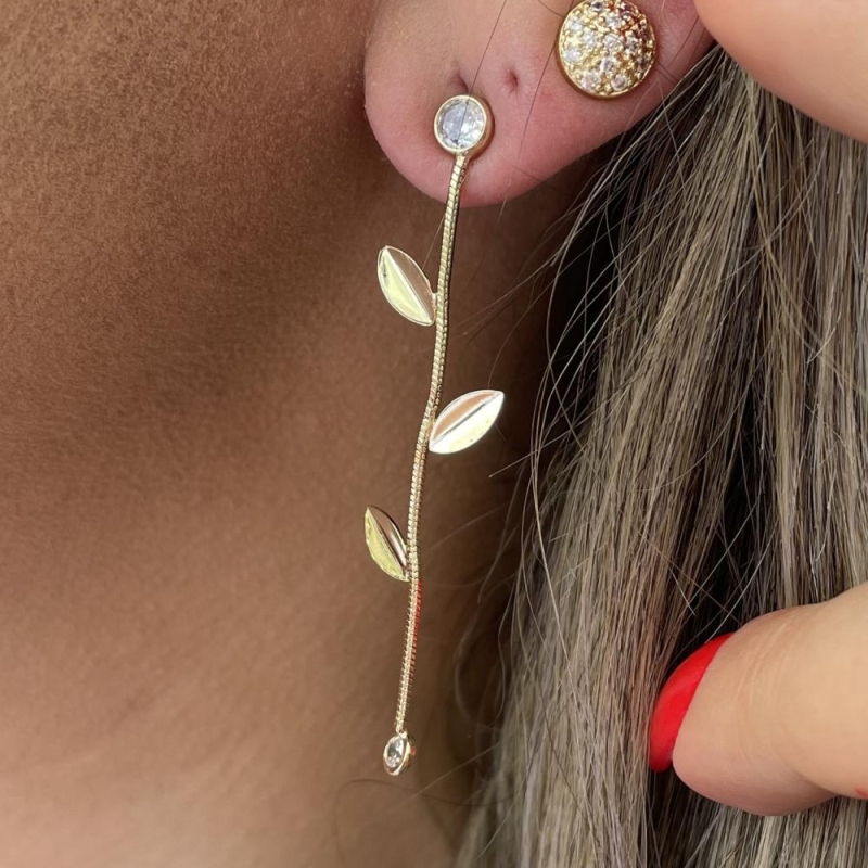 BRINCO FLEFHA COM ZIRCONIAS