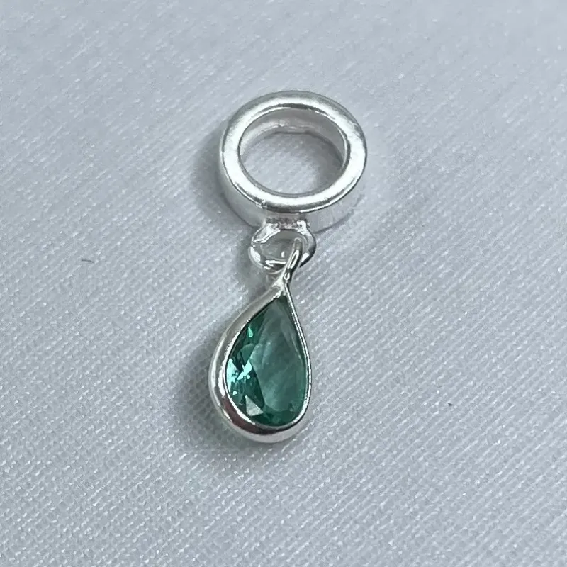 BERLOQUE GOTA ZIRCONIA TURMALINA
