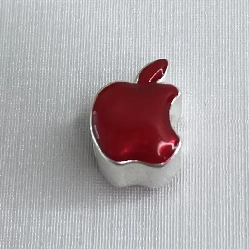 BERLOQUE PRATA MAÇÃ VERMELHA IPHONE