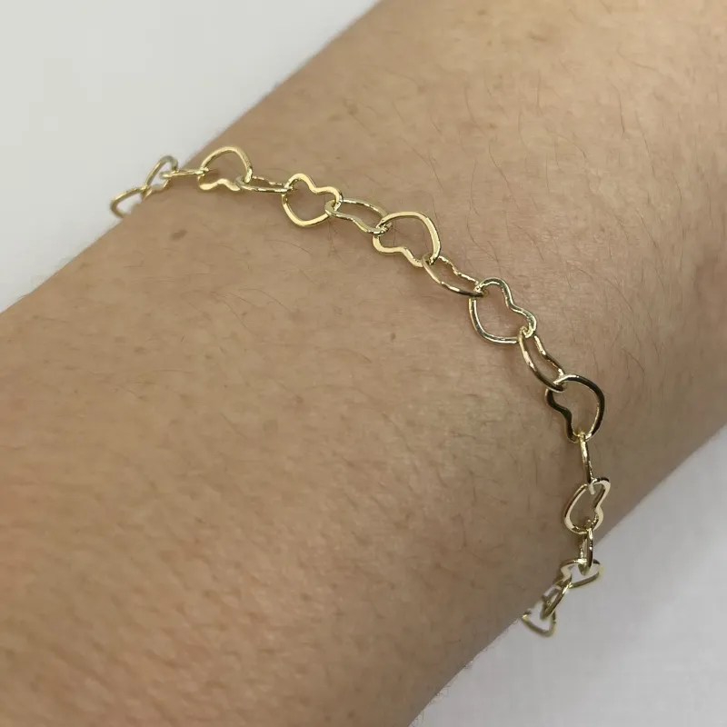 PULSEIRA CORAÇÃO VAZADO