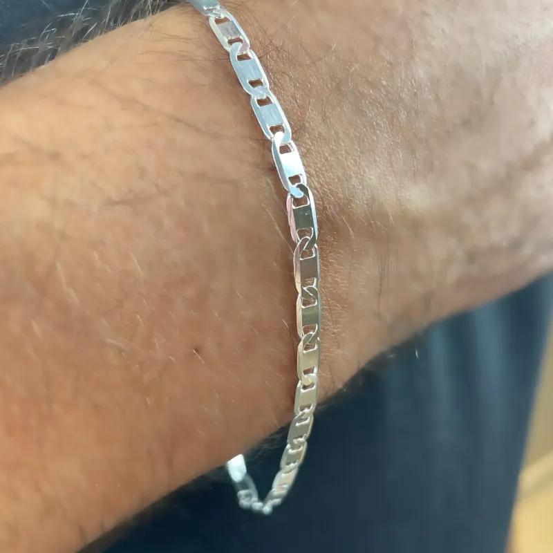 PULSEIRA PRATA GUCCI FIO 080