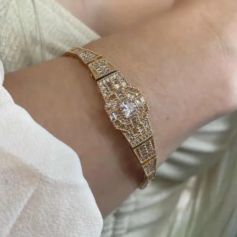 BRACELETE HEXÁGONO FACHO GAVETA