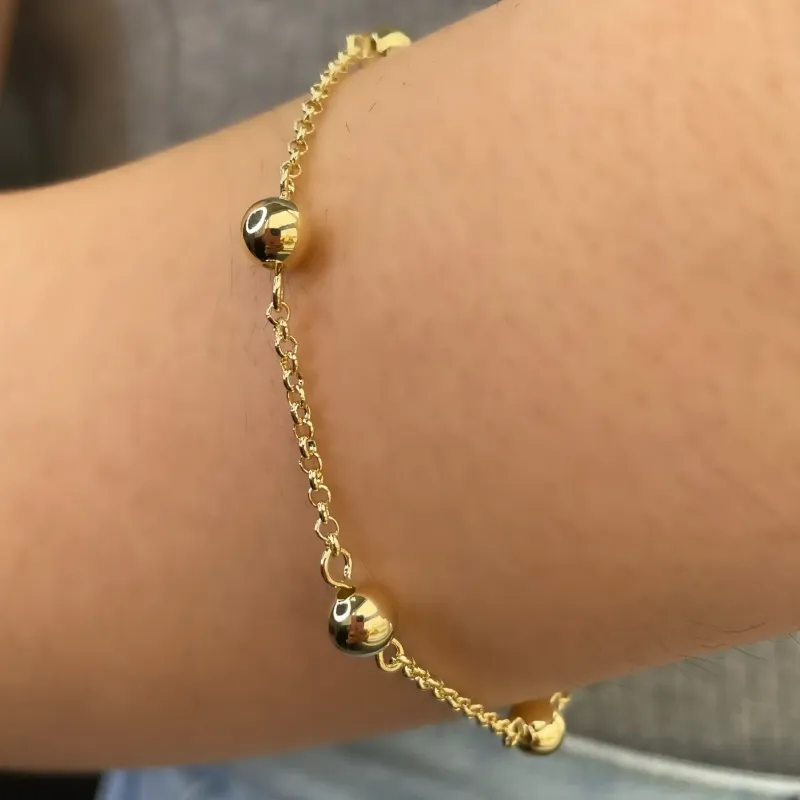 PULSEIRA PORTUGUESACOM BOLAS LISAS