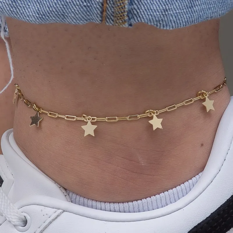 TORNOZELEIRA ESTRELA LISA